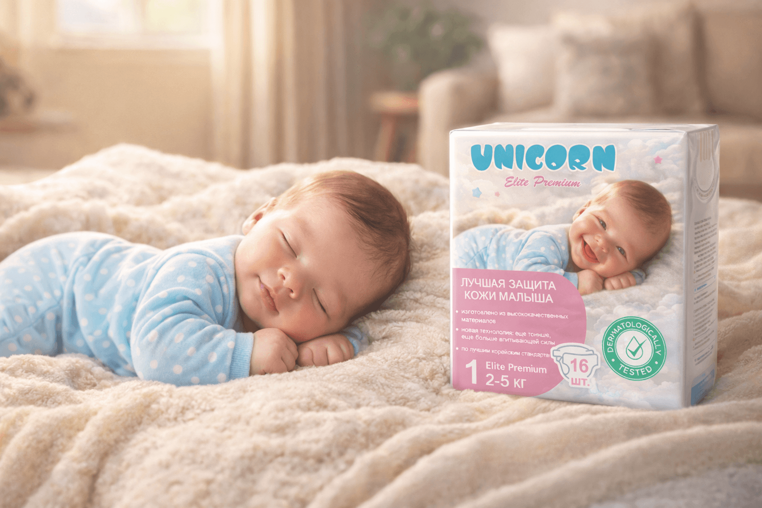 Newborn baby comfort