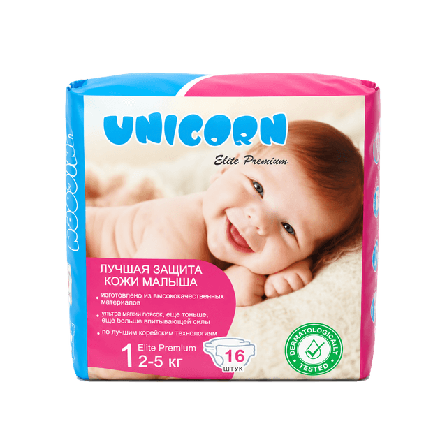 Подгузники Unicorn Elite Premium