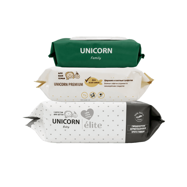 Влажные салфетки Unicorn